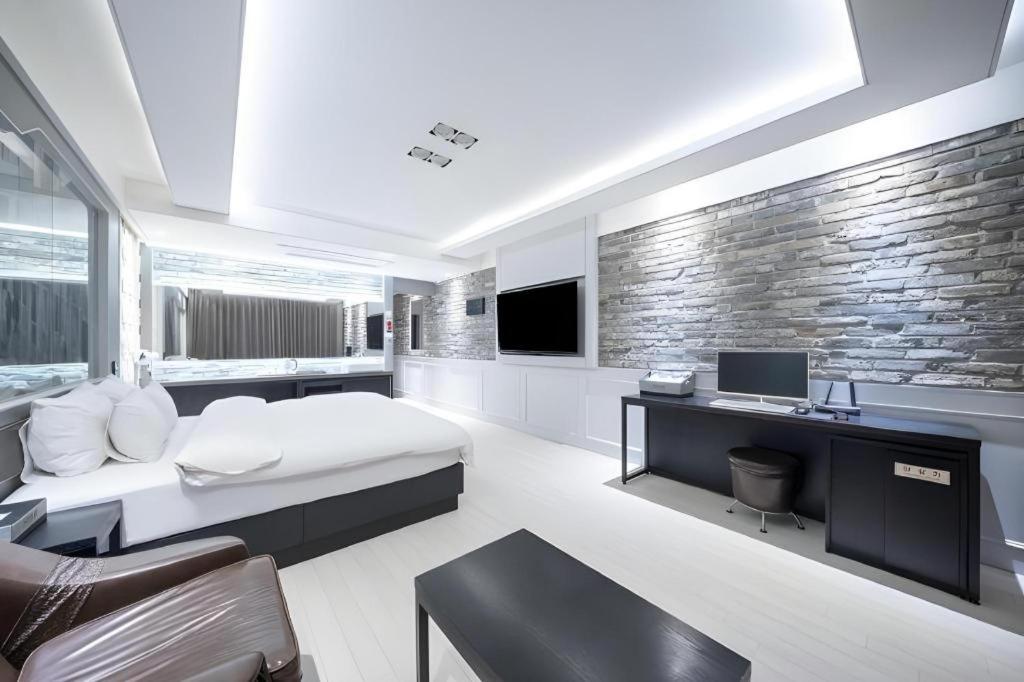 Pohang Hotel View Bagian luar foto