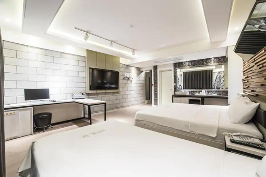 Pohang Hotel View Bagian luar foto