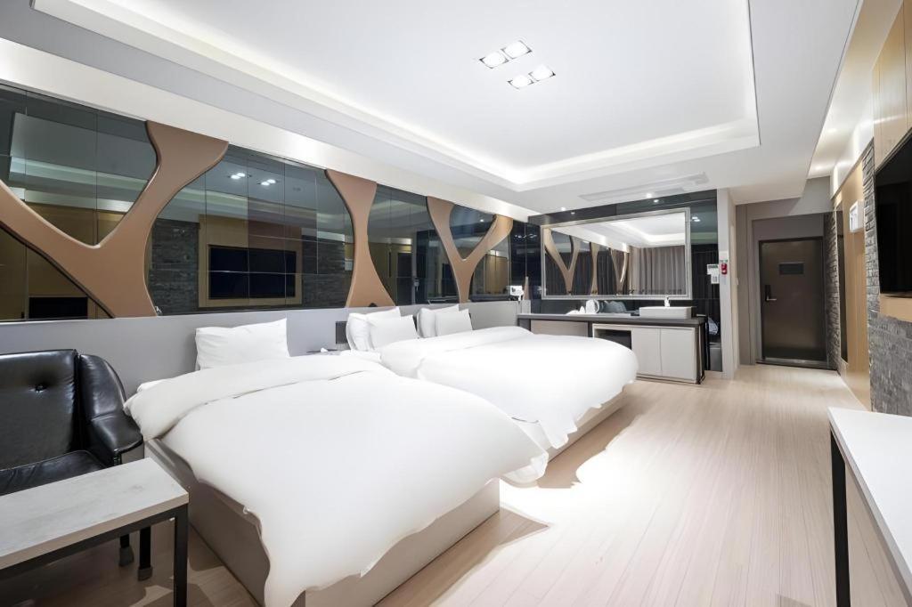 Pohang Hotel View Bagian luar foto