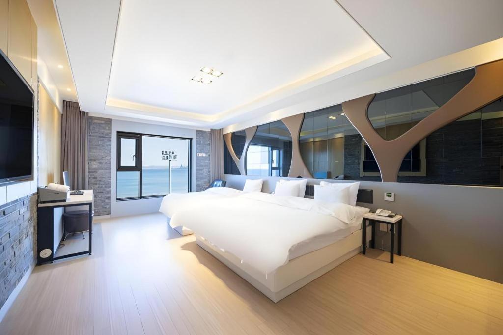 Pohang Hotel View Bagian luar foto