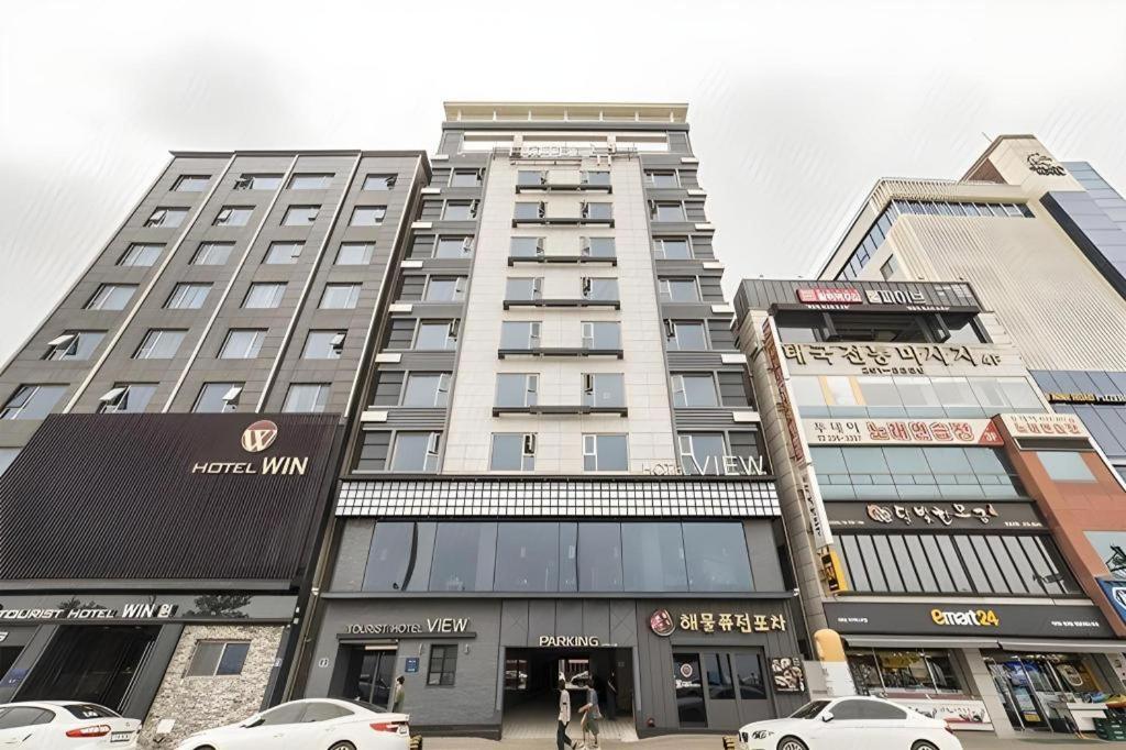 Pohang Hotel View Bagian luar foto