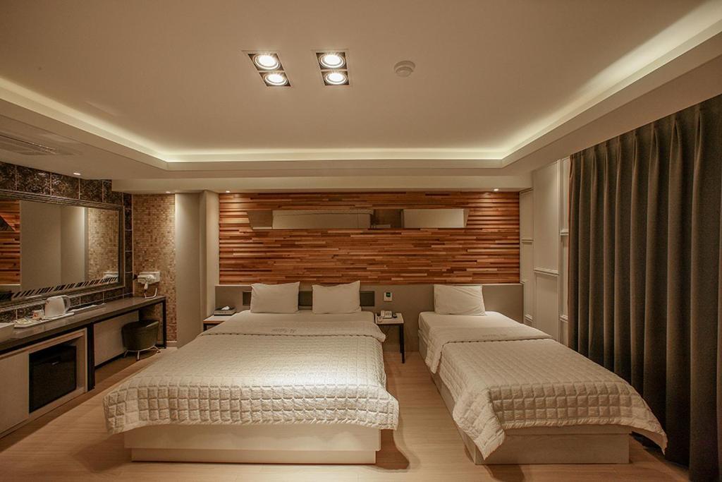 Pohang Hotel View Bagian luar foto