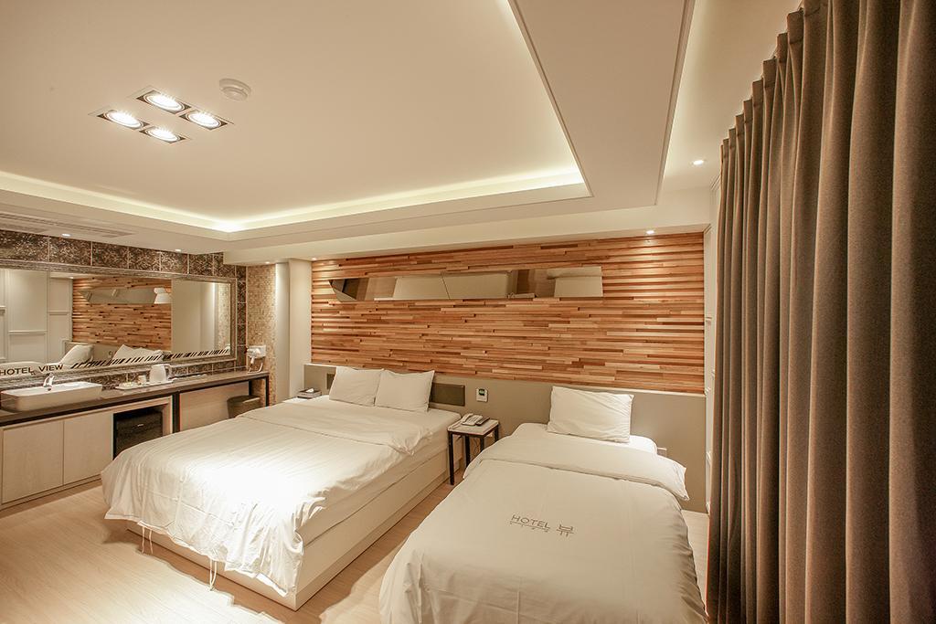 Pohang Hotel View Bagian luar foto