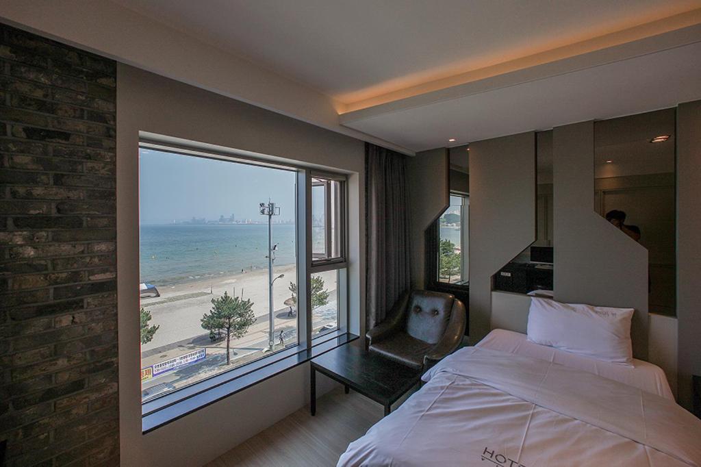 Pohang Hotel View Bagian luar foto