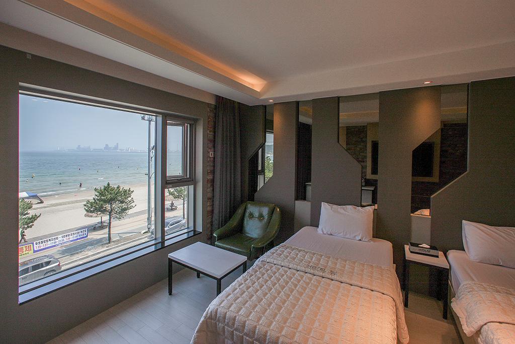 Pohang Hotel View Bagian luar foto