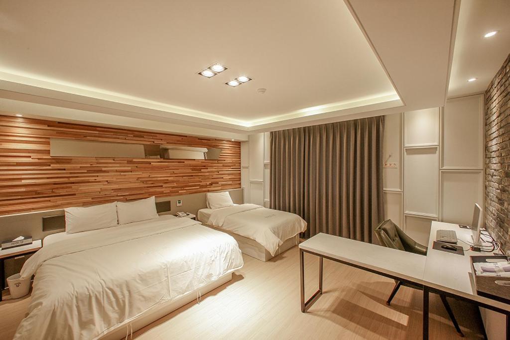 Pohang Hotel View Bagian luar foto